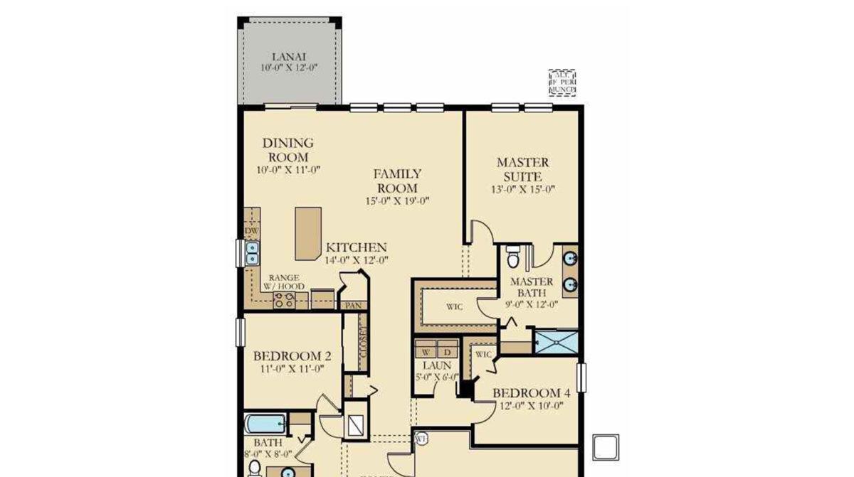 Allentown floor plan