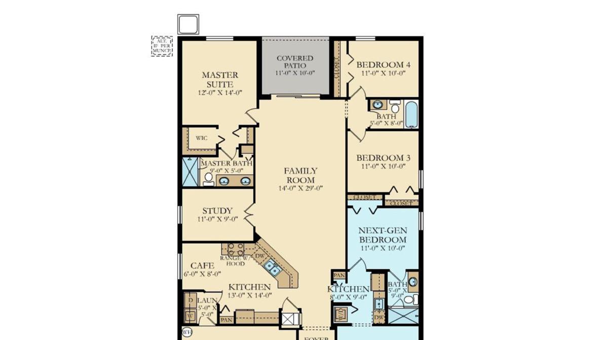 Freedom floor plan