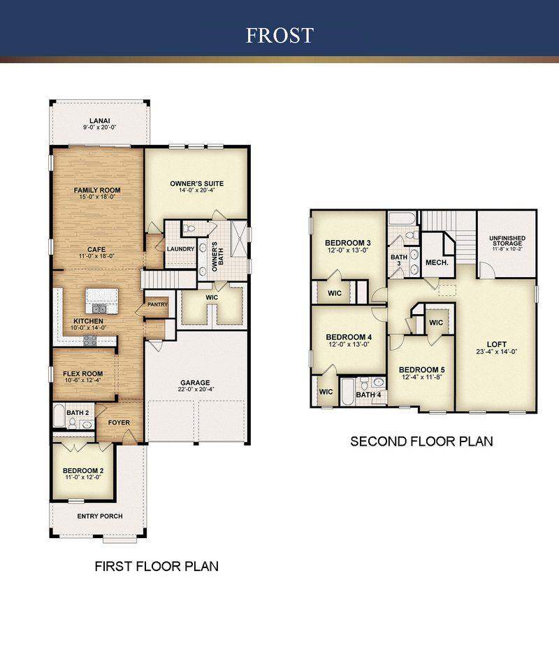 Frost floor plan