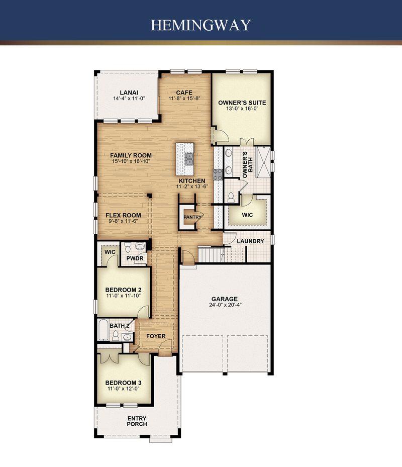 Hemingway floor plan