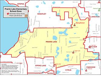 Prairie Lake Elementary School — homes and neighborhoods in the attendance zone